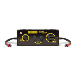 Champion Power Equipment 100319 Manuel utilisateur | Fixfr