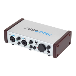 Swissonic UA-2X2 : Notice d'Utilisation + Chat IA | Fixfr