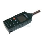 Extech Instruments SL510 Sound Level Meter Manuel utilisateur