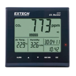 Extech Instruments CO100 Desktop Indoor Air Quality CO₂ Manuel utilisateur