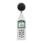 Extech Instruments 407780A Integrating Sound Level Meter Manuel utilisateur