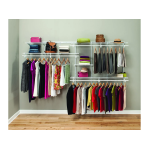 ClosetMaid 7 Ft.-10 Ft. Shelftrack Organizer Guide d'installation