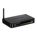 Trendnet TEW-436BRM 54Mbps Wireless G ADSL 2/2+ Modem Router Fiche technique