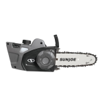 Sun Joe GTS4000E-8CS-CGY Chain Saw Attachment for Lawn Care System GTS4000E Manuel du propri&eacute;taire