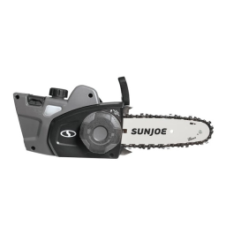 Sun Joe GTS4000E-8CS-CGY Chain Saw Attachment for Lawn Care System GTS4000E Manuel du propriétaire | Fixfr