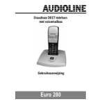 Audioline EURO 280 Mode d'emploi | AI Chat &amp; PDF