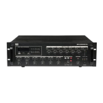 DAP Audio D6180 ZPA-6240TU Manuel utilisateur