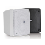 RCF MQ 80P TWO-WAY INDOOR OUTDOOR SPEAKER sp&eacute;cification