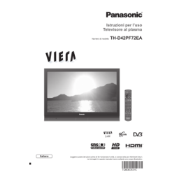 Panasonic TH-D42PF72EA, Mode d'emploi + Chat IA | Fixfr