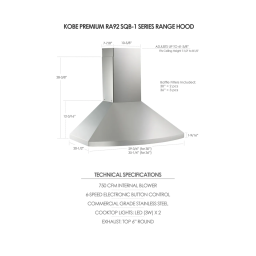 Kobe RA94 SQB-1 Guide d'installation | Fixfr