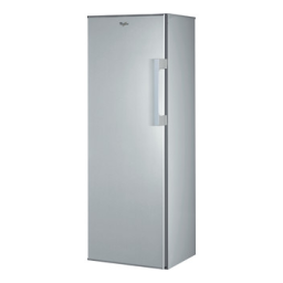 Whirlpool WVE1883 NF W Freezer Manuel utilisateur | Fixfr