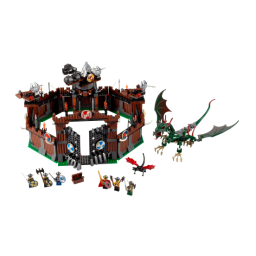 Lego 7019 Viking Fortress against the Fafnir Drago Manuel utilisateur | Fixfr