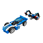 Lego 8163 Blue Sprinter Manuel utilisateur