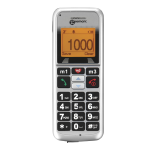 Geemarc CL8200 GSM Manuel utilisateur