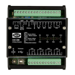 Deif CIO 116 CAN bus-based I/O module Fiche technique