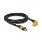DeLOCK 86989 High Speed HDMI cable male straight to male 90&deg; upwards angled 48 Gbps 8K 60 Hz 2 m Fiche technique