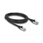 DeLOCK 80137 RJ45 Network Cable Cat.6A S/FTP PUR Outdoor 5 m black Fiche technique