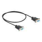 DeLOCK 87788 Serial Cable RS-232 D-Sub 9 female to female null modem Fiche technique