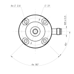 Baumer DLM20-SO.102.TP3.M4 Force sensor Fiche technique