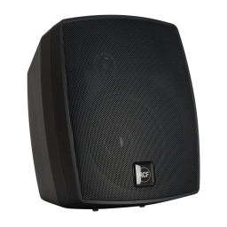 RCF MR 52EN TWO-WAY BASS REFLEX SPEAKER spécification | Fixfr