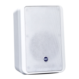 RCF MR 33T 2 WAYS REFLEX SPEAKER 40 W spécification | Fixfr