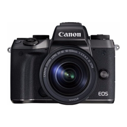 Canon EOS M5 Manuel du propriétaire | Fixfr