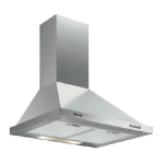 Brandt AD1006X Wall-mounted extractor hood Manuel utilisateur