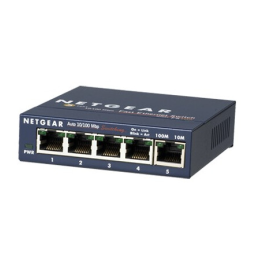 Netgear FS105V2 Manuel utilisateur | Fixfr