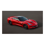 Chevrolet Corvette Stingray 2014 Manuel utilisateur