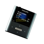 Philips SA2RGA02K/02 GoGEAR Baladeur MP3 Manuel utilisateur