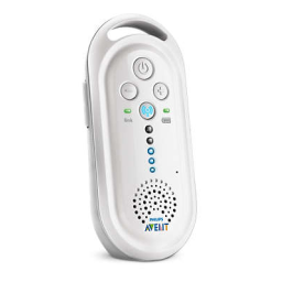 Avent SCD506/01 Avent Audio Monitors Écoute-bébé DECT Manuel utilisateur | Fixfr