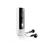 Philips SA3MXX04K/02 GoGEAR Baladeur MP3 Manuel utilisateur
