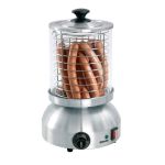 Bartscher A120430 Glass hot dog cylinder protector 200 Mode d'emploi