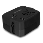 Aluratek ATCP03F Universal Travel Adapter Guide de d&eacute;marrage rapide