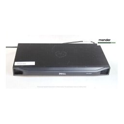 Dell KVM 1081AD/ KVM 2161AD Manuel utilisateur | Fixfr