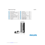 Philips SA177/00 Baladeur audio &agrave; m&eacute;moire flash Manuel utilisateur