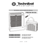 TECHNIBEL 397002927 WALL DOUBLE DUCT AIRCONDITIONER Mode d'emploi