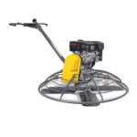 Wacker Neuson CT48AVT Gasoline Walk-behind Trowel Manuel utilisateur