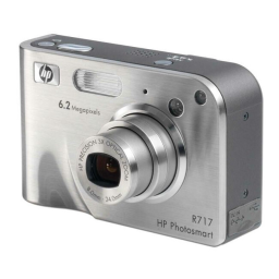 HP PhotoSmart R717 Mode d'emploi | Fixfr