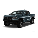 Chevrolet COLORADO 2017 Mode d'emploi