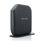 Belkin SHARE ROUTEUR SANS FIL #F7D3302ED Manuel utilisateur