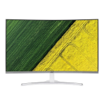 Acer ED322Q Monitor Guide de d&eacute;marrage rapide