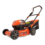 Powerplus POWDPG7565 LAWNMOWER 2X 40V LI 400MM (NO ACCU) Manuel utilisateur