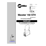Miller MAXSTAR 150 STL Manuel utilisateur