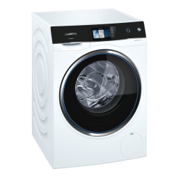 Siemens WM14U940EU Manuel utilisateur | Fixfr