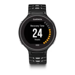 Garmin Forerunner® 630 Manuel utilisateur | Fixfr