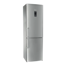 HOTPOINT/ARISTON EBGH 20223 F Fridge/freezer combination Manuel utilisateur | Fixfr