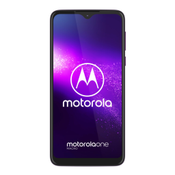 Motorola One Macro Manuel utilisateur | Fixfr