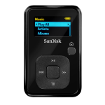 SanDisk Sansa Clip Manuel utilisateur