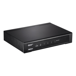 Trendnet TEG-S4000I Manuel utilisateur | Fixfr